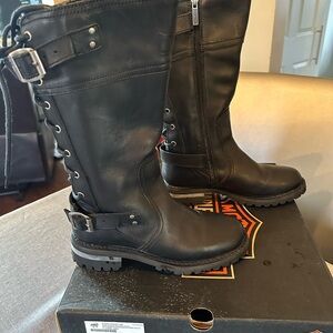 Harley-Davidson Alexa Black Boots